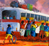 “Bus Stop” by Lloyd Charakupa