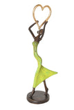 “Lifted Heart” Lost Wax Bronze