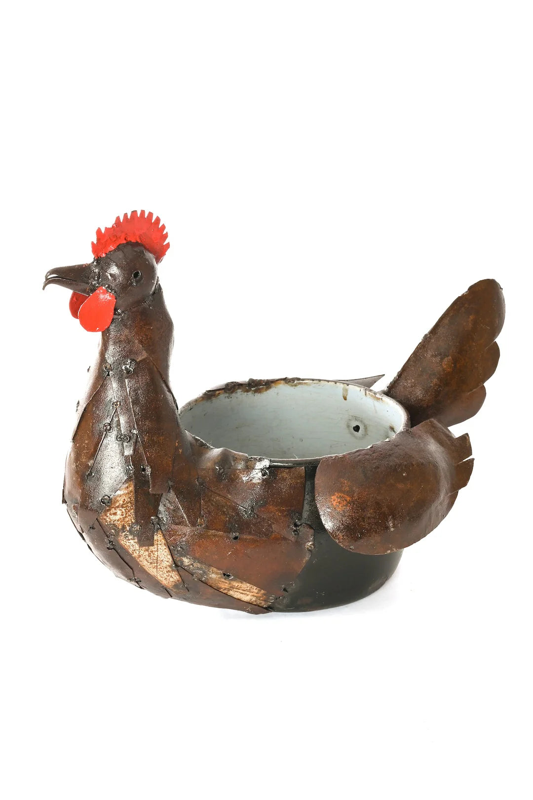 rooster planter pot Hen Cook Pot Planter