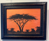 “Acacia Sunset” by Bettina Roedling