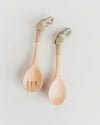 Acacia Jacaranda Salad Servers