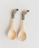 Acacia Jacaranda Salad Servers