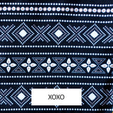 African Print Cotton Napkins - Set of 4
