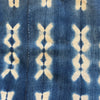 Vintage Indigo Cloth, handwoven, dyed fabric from Burkina Faso