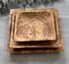 Scents & Feel Square Bowl of Olivewood