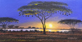 “Weavers at Sunset” by Wycliffe Ndwiga