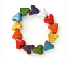 Ceramic Heart Bracelet