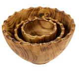 Scalloped Bowl of Jacaranda