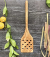 Spatula w/ Holes of Olivewood