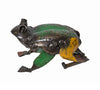 ZA Frog of Upcycled Metal