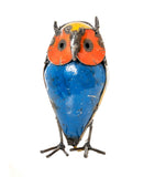 Recycled Painted Metal Owl