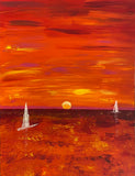“Sunset Glow” Original by Joss Rossiter