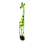 Painted Wood Giraffe