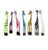Painted Wood Giraffe