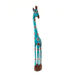 Painted Wood Giraffe