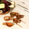 Olivewood Root Salt Cup w/ Spoon