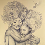 “Mother & Daughter in Springtime” by Derwin Gutierrez