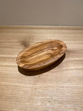 Oval Bowl of Olivewood