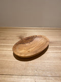 Oval Bowl of Olivewood