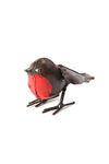 Robin Redbreast of Recycled Metal