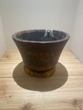 Turkana Tribal Food Bowl With Stand