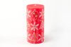 Kapula Hand-Painted Candles - X-Mas Whimsy