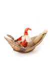 Boating Santa of Banana Leaf Ornament