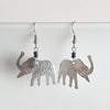 Hope Silver Animal Earrings