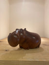 Flat-Bottomed Hippo of Mahogany