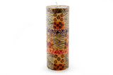 Kapula Hand Painted Candles - Animal Print