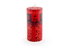 Kapula Hand Painted Candles - Berry Blaze