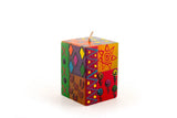 Kapula Hand Painted Candles - Multicolor Ethnic