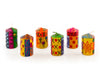 Kapula Hand Painted Candles - Multicolor Ethnic