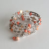 Hope Memory Wire Bracelet