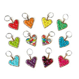 O4O Key Rings - Paper Beads