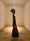Mosaic Giraffe Bust of Jacaranda