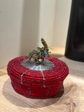 Jewel Box w/ Beaded Wire Animal