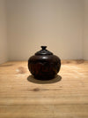 Carved Vessel of Mpingo Wood