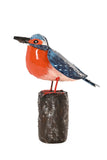 Victorious Kingfisher of Upcycled Metal