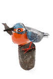 Victorious Kingfisher of Upcycled Metal