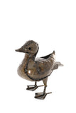 Baby Gosling of Upcycled Metal