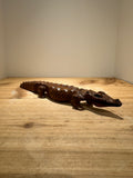 Croc Carving of Kiaat Wood