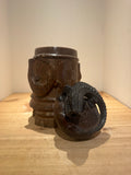 Baoule Tribe Oracle Pot - Crocodile