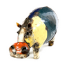 Hippo of Recycled Oil Drum - Multi-Color