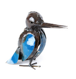 Kingfisher of Recycled Metal