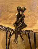"Lovers" Lost Wax Bronze Sculpture