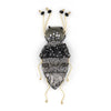 Kioni Moondust Longhorn Beetle Beaded Brooch