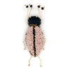 Kioni Rose Longhorn Beetle Beaded Brooch