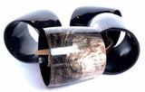 Ankole Horn Napkin Rings - Set of 4