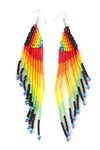 Pride & Joy Rainbow Fringe Earrings